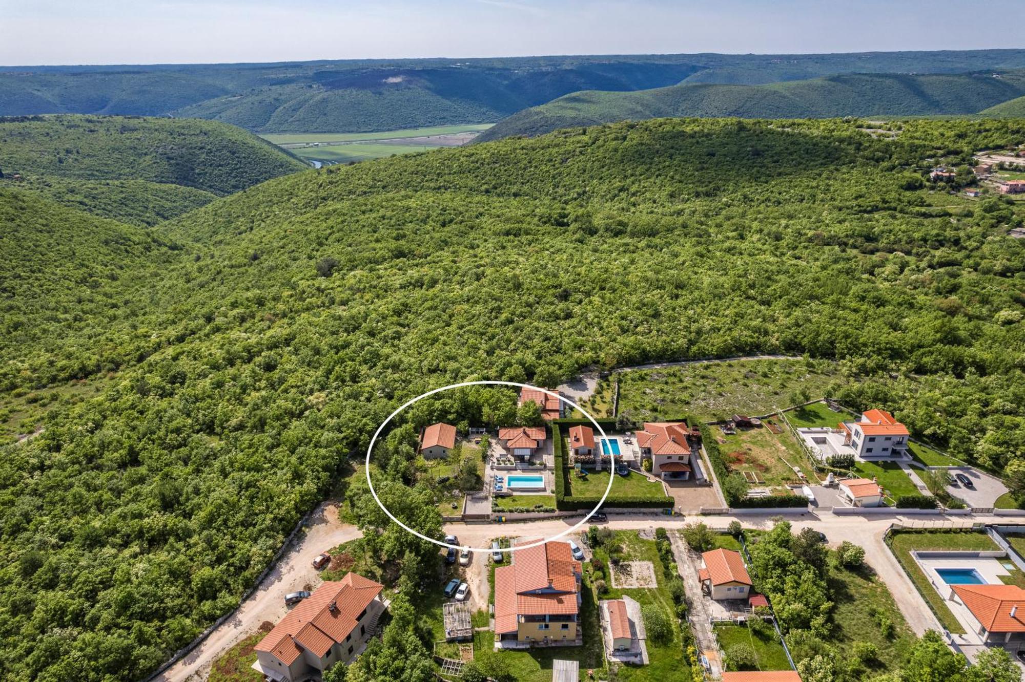 Krasna Kuca Villa Labin  Bagian luar foto