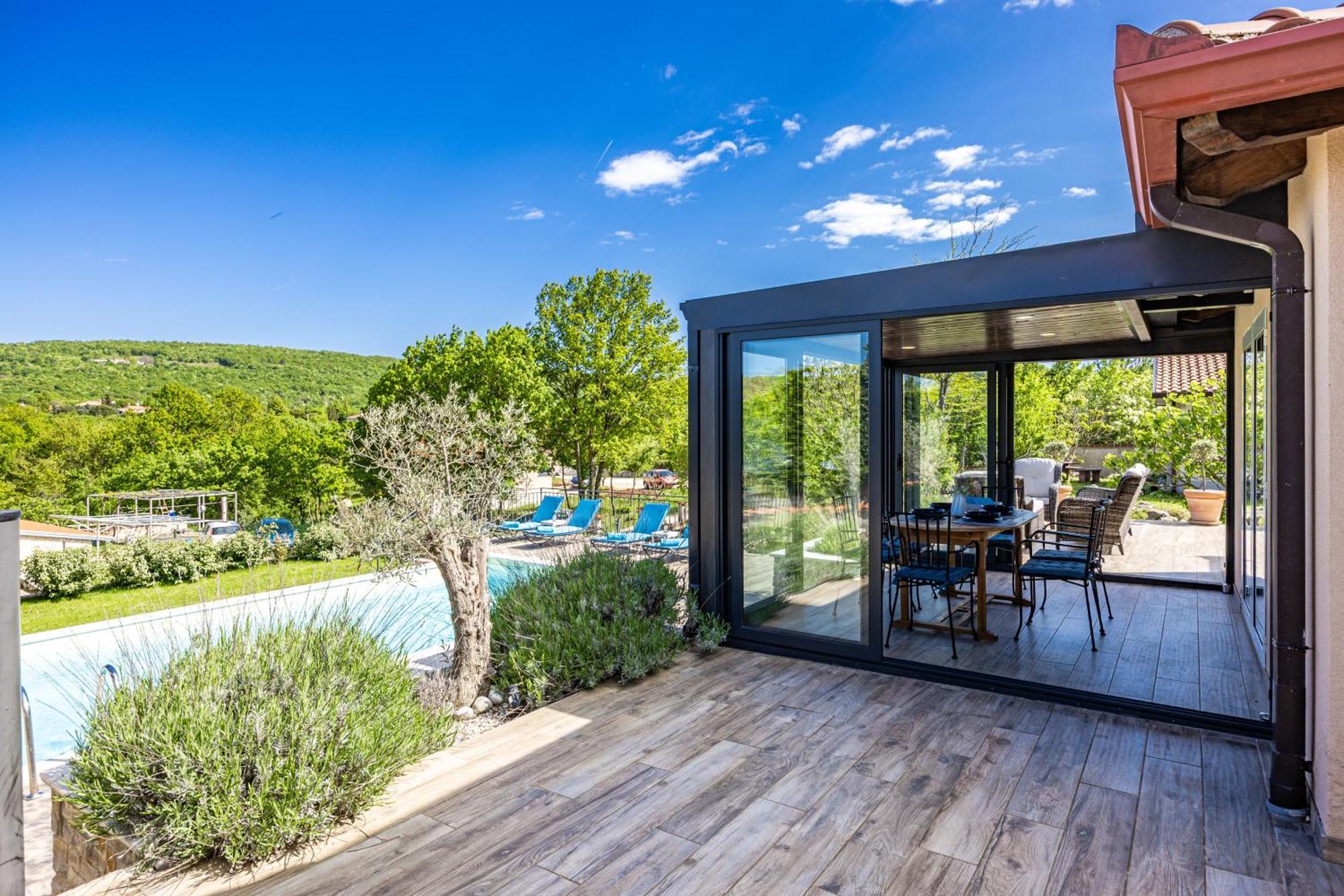 Krasna Kuca Villa Labin  Bagian luar foto