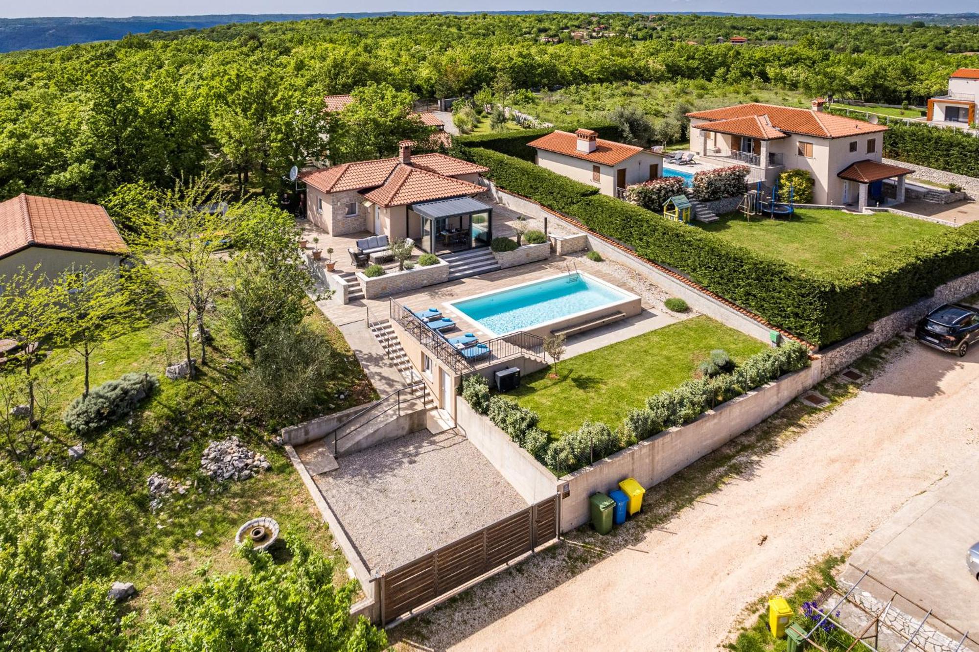 Krasna Kuca Villa Labin  Bagian luar foto