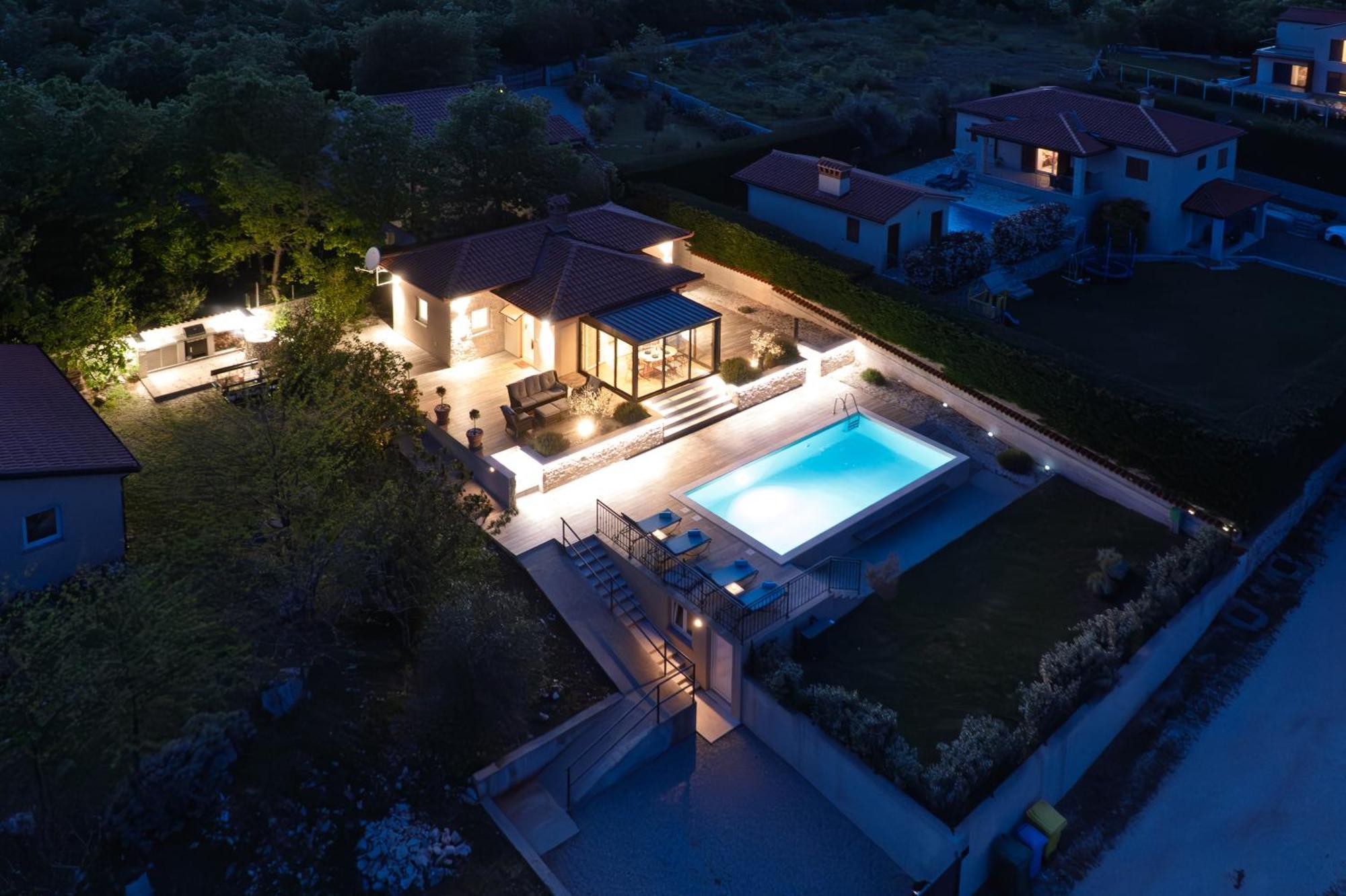 Krasna Kuca Villa Labin  Bagian luar foto