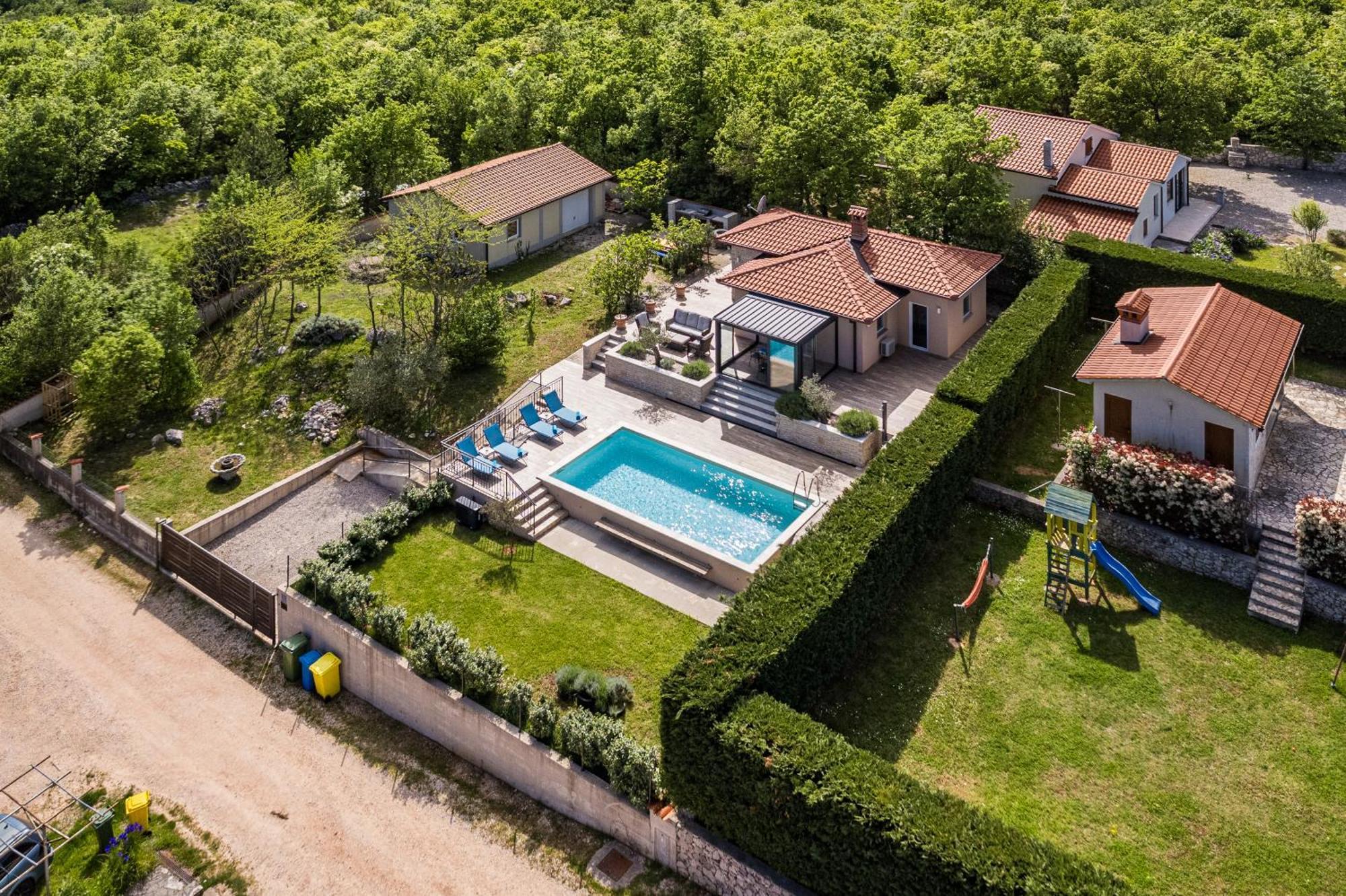 Krasna Kuca Villa Labin  Bagian luar foto