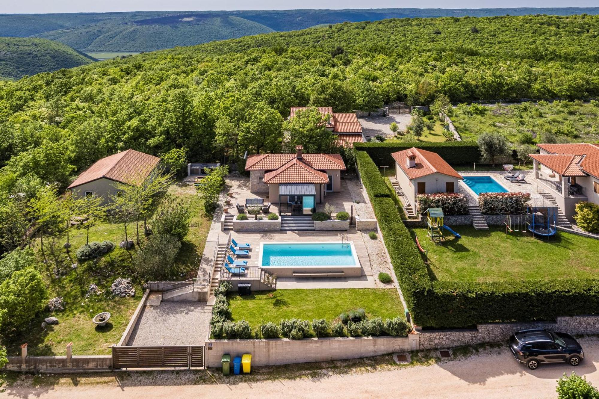 Krasna Kuca Villa Labin  Bagian luar foto